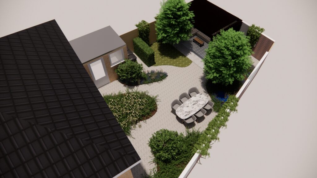 Tuiontwerp achter Renate